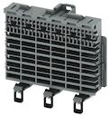 6-module socket Length 108 mm (includes base and cover)