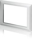 T-RAHM,SR Cover Frame For Mt701, Silver