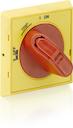 MSHD-LTY Handle, IP64, red/yellow,