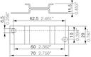 ADP.01 Adapter for screw-mounting