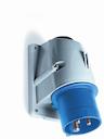 Surface inlet, 6h, 16A, IP44, 2P+E