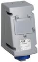 Socket-outlet with MCB, 6h, 16A, IP67, 2P+E