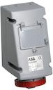 Socket-outlet prepared for MCB/RCD, 6h, 32A, IP67, 3P+N+E
