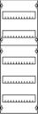 Distribution Board Panel for installation in all modular cabinets.
