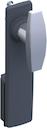 TZ506 T-handle+plate w/o lock
