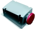 Surface socket-outlet, 6h, 32A, IP44, 3P+N+E