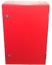 Корпус шкафа с монт.платой 800х600х300мм (RAL3000 КРАСНЫЙ)