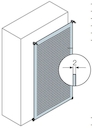 METAL BASE PLATE WITH HOLES-SIZE 1
