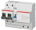 Residual Current Circuit Breakers with Overcurrent Protection - DS800N - Number of poles 2 - Tripping characteristic D - Rated current 125A - Rated Residual Operating Current 1A - selective