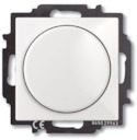 Светорегулятор Busch-Dimmer с центральной платой, альпийский бел ый