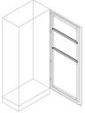 Элемент усиливающий двери H=35 L=600(2шт)