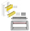 PANEL WITH HOLES H150 AND DIN-SIZE 1