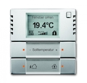 6124/01-866-500 Терморегулятор KNX с дисплеем, нержавеющая сталь