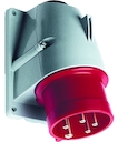 Surface inlet, 7h, 16A, IP44, 3P+E