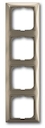 Рамка 4-постовая, серия Basic 55, цвет maison-beige