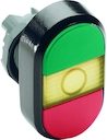 Green/Red Modular Double Pushbutton