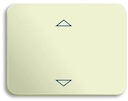 Клавиша для механизма электронного выключателя Busch-Jalousiecontrol 6411 U-101, 6411 U/S-101, 6418 U, реле 6402 U, серия alpha nea, цвет слоновая кость