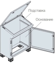 Консоль моноблочная 1000х600х400мм ВхШхГ