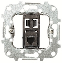Розетка компьютерная Tacto, Olas (RJ11, RJ45, механизм, с/у)