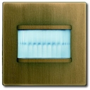 6122/01-840-500 Датчик движения KNX Busch-Watchter® 180 Standart селективная линза, Династия, латунь античная