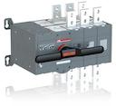 Change-over switch, motor operation, I-O-II -operation, open transition