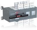Change-over switch, motor operation, I-O-II -operation, open transition