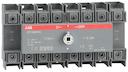 Manual change-over switch, I-O-II -operation, open transition