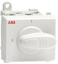 OC25 Cam switch, Ith=25A, ON-OFF, 6-contacts, DIN-rail and screw base mounting, Grey Modular handle