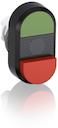 Green/Red Modular Double Pushbutton