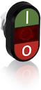 Green/Red Modular Double Pushbutton