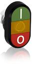 Green/Red Modular Double Pushbutton