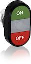 Green/Red Modular Double Pushbutton