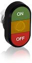 Green/Red Modular Double Pushbutton
