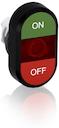 Green/Red Modular Double Pushbutton