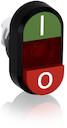 Green/Red Modular Double Pushbutton