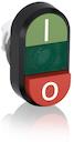 Green/Red Modular Double Pushbutton