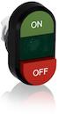 Green/Red Modular Double Pushbutton