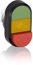 Green/Red Modular Double Pushbutton