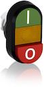 Green/Red Modular Double Pushbutton