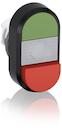 Green/Red Modular Double Pushbutton