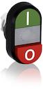 Green/Red Modular Double Pushbutton