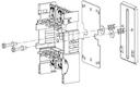 XLP00 Snap for double DIN rail