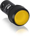 Yellow Compact Pushbutton