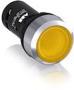 Yellow Compact Pushbutton