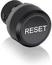 Black Modular Reset Pushbutton