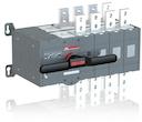 Change-over switch, motor operation, I-O-II -operation, open transition