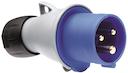 Plug, 6h, 32A, IP44, 2P+E