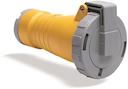 Connector, 4h, 16A, IP67, 2P+E