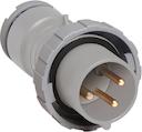 Вилка кабельная 216P3W, 16А, 2P+E, IP67, 3ч