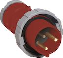 Plug, 9h, 32A, IP67, 2P+E